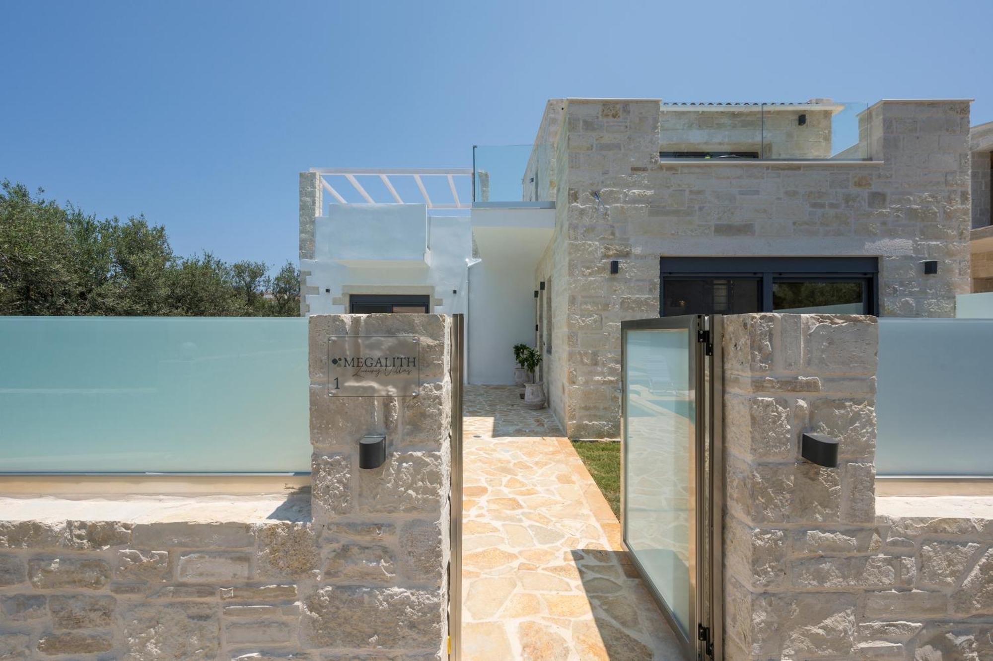 Agia Marina Megalith Villas מראה חיצוני תמונה